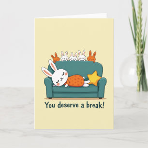 Cozy Mothers Day Illustration Card