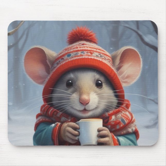 Cozy Mouse mouse pad (Front)