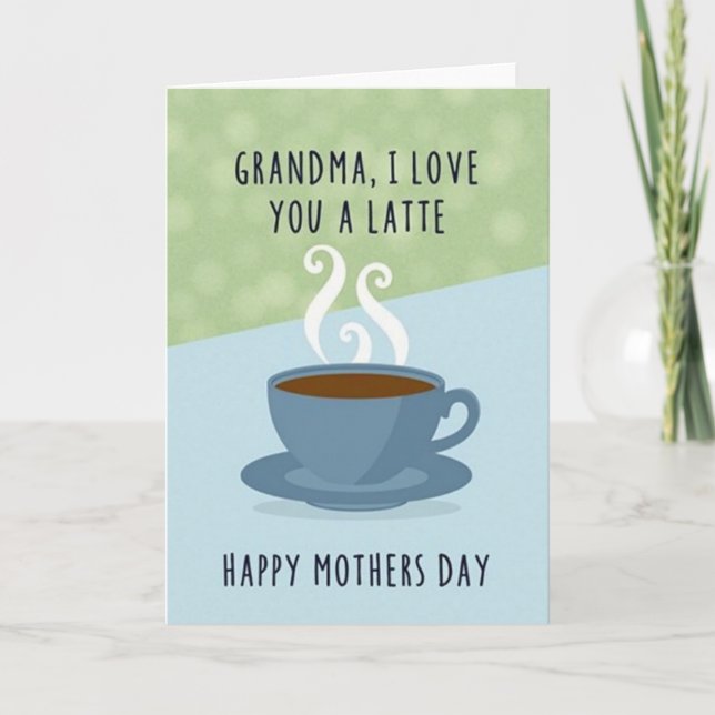 Cozy Mug Mothers Day Card (Front)