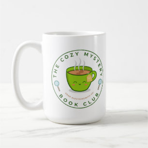 Cozy Mystery Book Club Logo & Mascot Mug