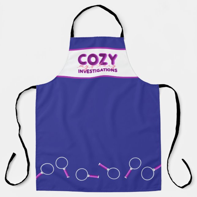 Cozy Mystery Investigations Apron (Front)