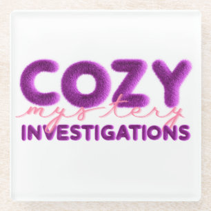 Cozy Mystery Investigations Coaster