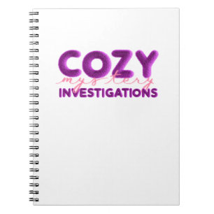 Cozy Mystery Investigations Notebook