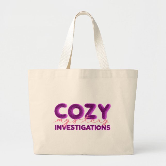 Cozy Mystery Investigations Tote (Front)