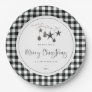 Cozy Nature Christmas Party Paper Plates