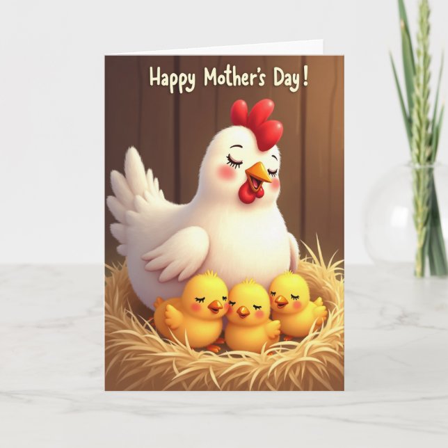 Cozy Nest Mothers Day Card (Front)