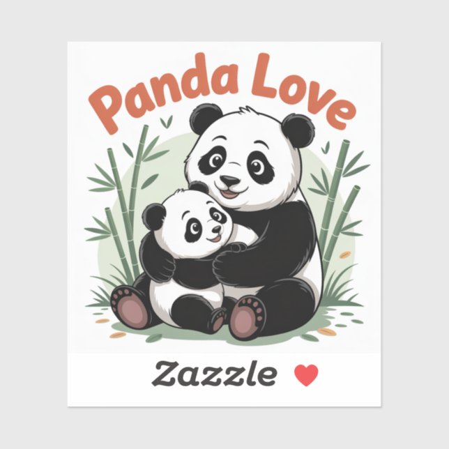 Cozy Panda Back to School Sticker (Sheet)
