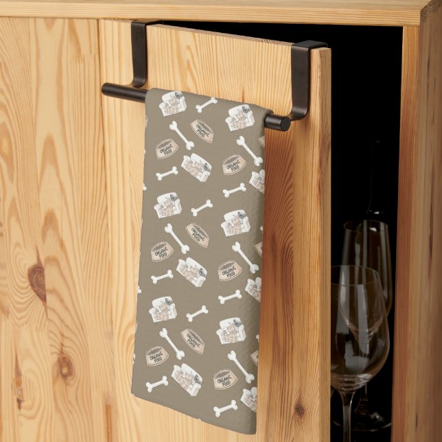 Cozy Paws Collection  Kitchen Towel (Thirds Fold)