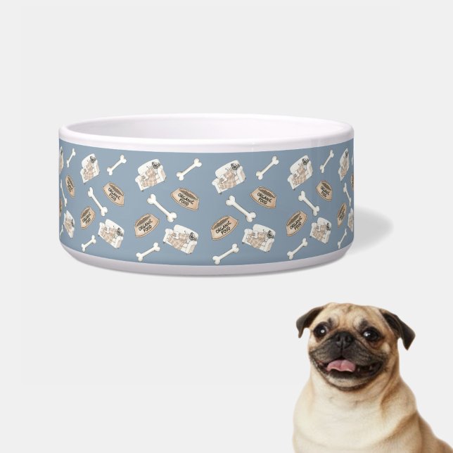 Cozy Paws Collection Silver Blue Bowl (Creator Uploaded)