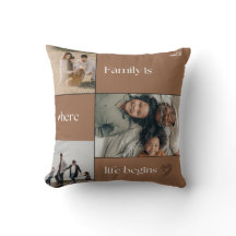 Cozy Personalized Home Pillow Cover
