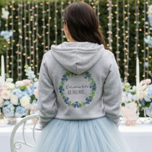 Cozy Personalized Keepsake for Your Bridesmaids Hoodie