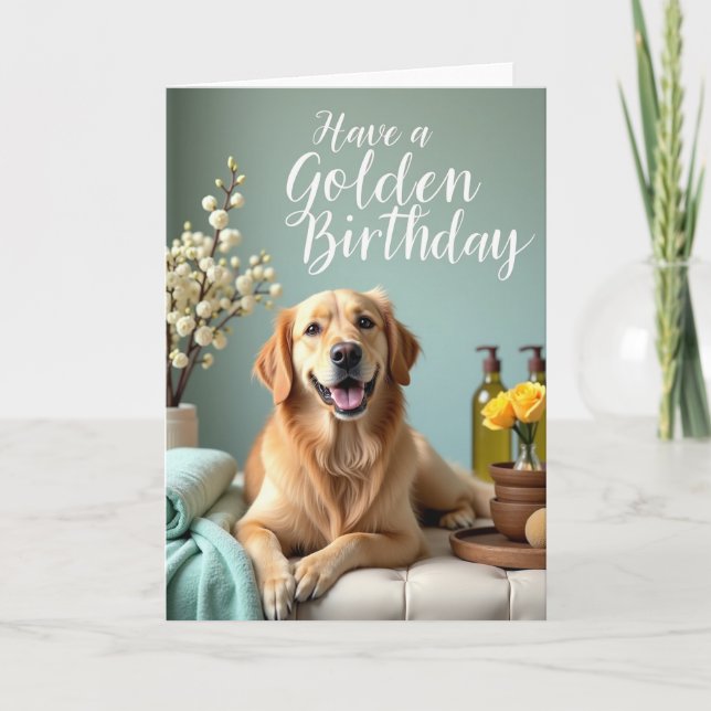 Cozy Pet Birthday Card (Front)