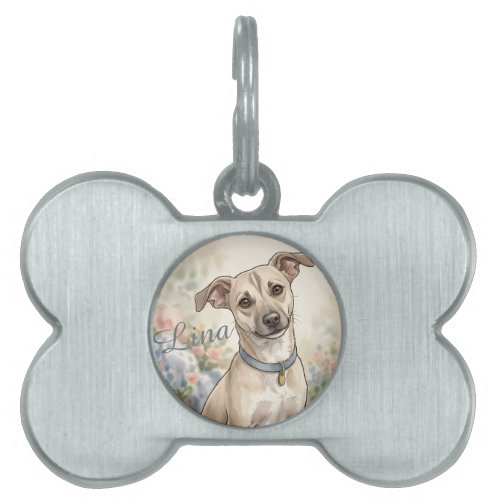 Cozy Pet Lover Design LinaPawStudio ID Tag