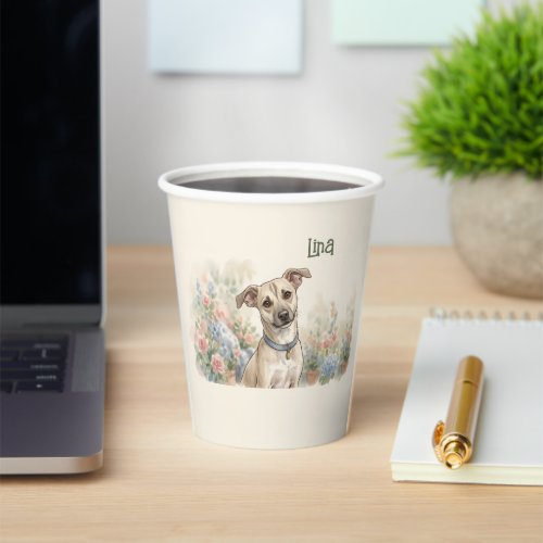 Cozy Pet Lover Design LinaPawStudio Paper Cups
