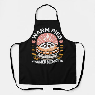 Cozy Pie Illustration: Warm Pies Warmer Moments Apron