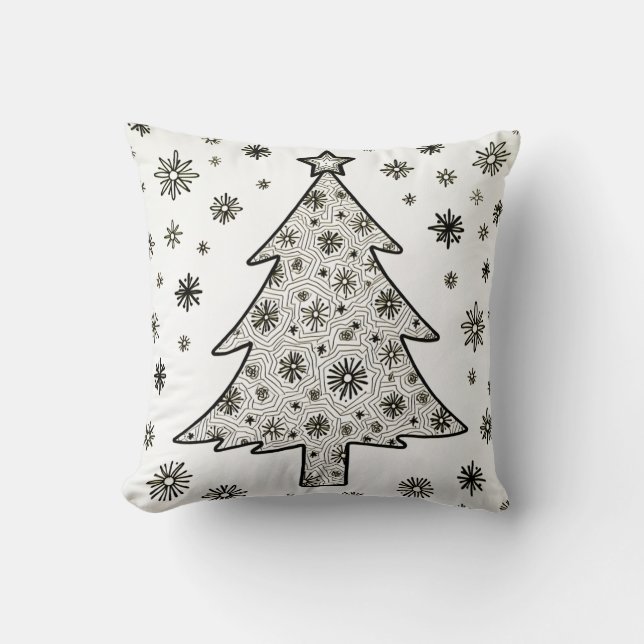 Cozy Pillows Under the Tree (Front)