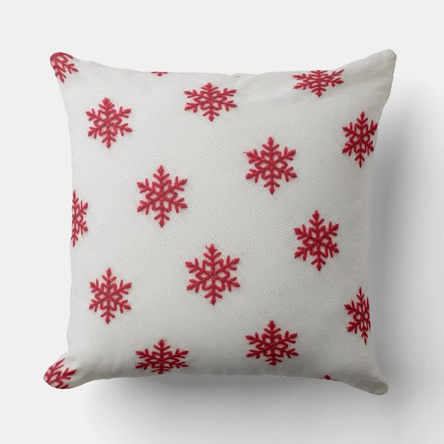 Cozy Pine Christmas Holiday Pillow (Front)