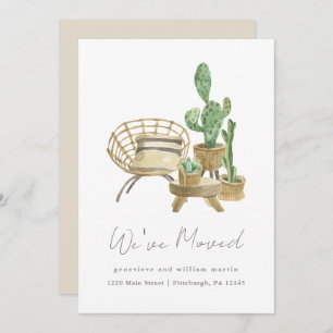 Cozy Plants New Home Moving Announcement