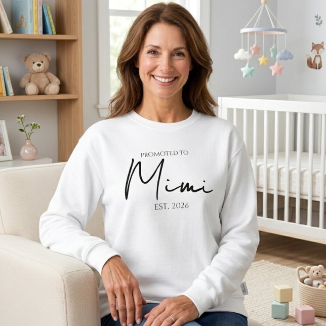 Cozy Promoted To Gigi EST Year Sweatshirt (Creator Uploaded)