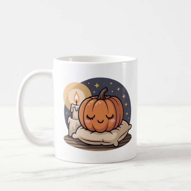 Cozy Pumpkin Dream Mug (Left)