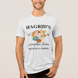 Cozy Pumpkin Patch Graphic T-shirt Tri-Blend Shirt