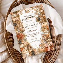 Cozy Pumpkin Spice Baby Shower