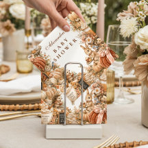 Cozy Pumpkin Spice Baby Shower