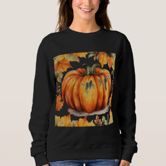 Cozy Pumpkin Sweatshirt for Fall & Halloween
