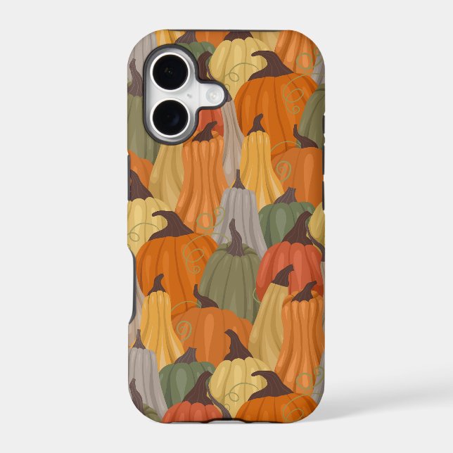 Cozy pumpkins iphone case (Back)