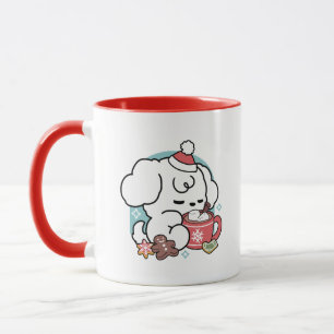 Cozy Puppy Dreams – Hot Chocolate and Christmas Mug