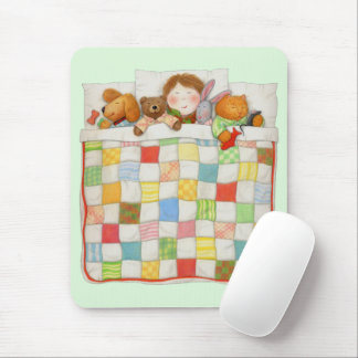 COZY QUILT Mousepad - Green
