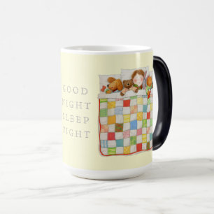 COZY QUILT Tall Morphing Mug - Yellow