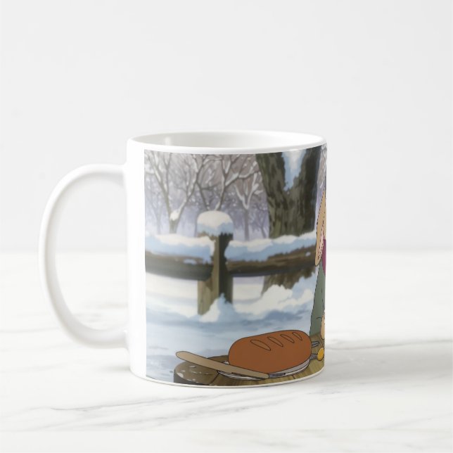 Cozy Rabbit Tea Mug (Left)