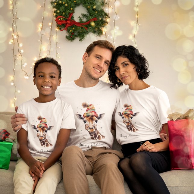 Cozy Safari Christmas, custom T-Shirt (Creator Uploaded)