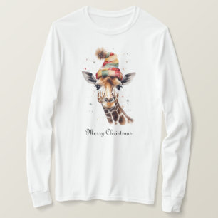 Cozy Safari Christmas, custom T-Shirt