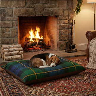 Cozy Scottish Plaid - Gordon Clan Tartan Pet Bed