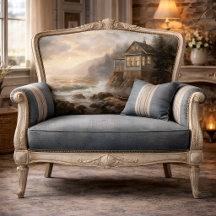 Cozy Seaside Cottage Glow Decoupage