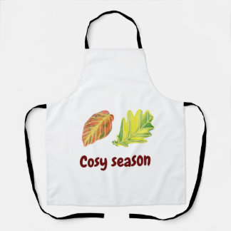 Cozy season apron
