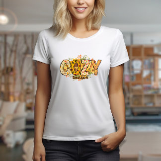 Cozy Season Floral T-shirt