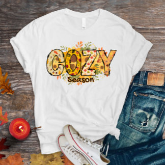 Cozy Season Floral T-shirt