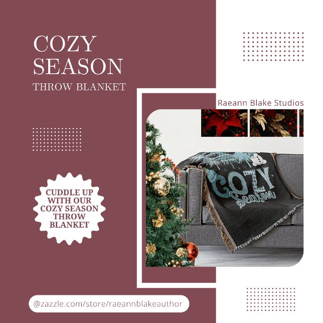 Cozy Season Throw Blanket (Creator Uploaded)