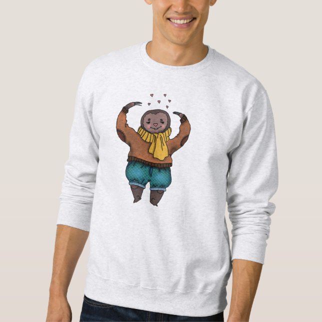Cozy Sloth Sweatshirt (Front)