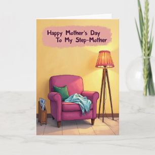 Cozy Step Mothers Day Card