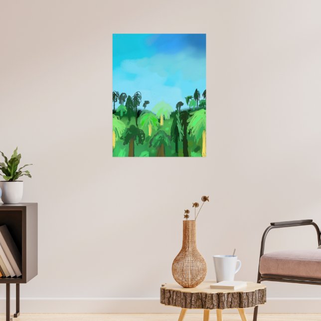Cozy Storm Poster (Living Room 3)