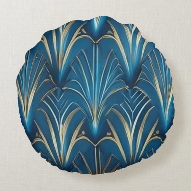 Cozy & Stylish Round Pillow (Back)