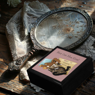 Cozy Tabby Pink Mother's Day Gift Box