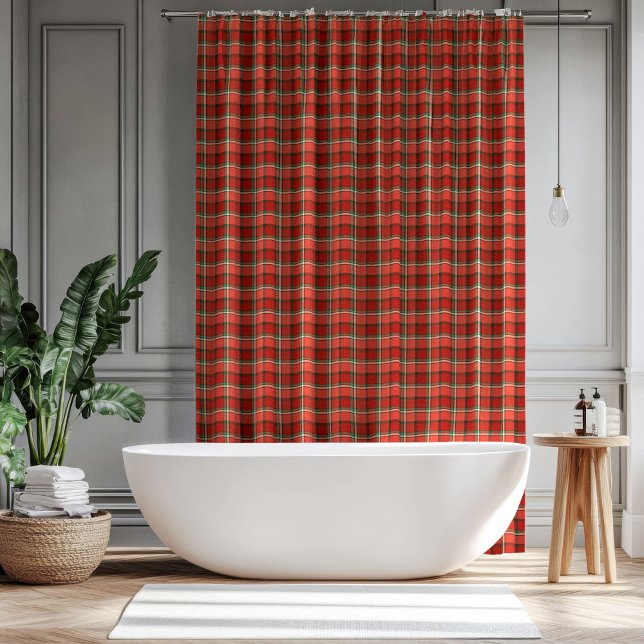 Cozy Tartan Curtain Traditional Holiday Gift Look (Cozy Tartan Curtain Traditional Holiday Gift Look)