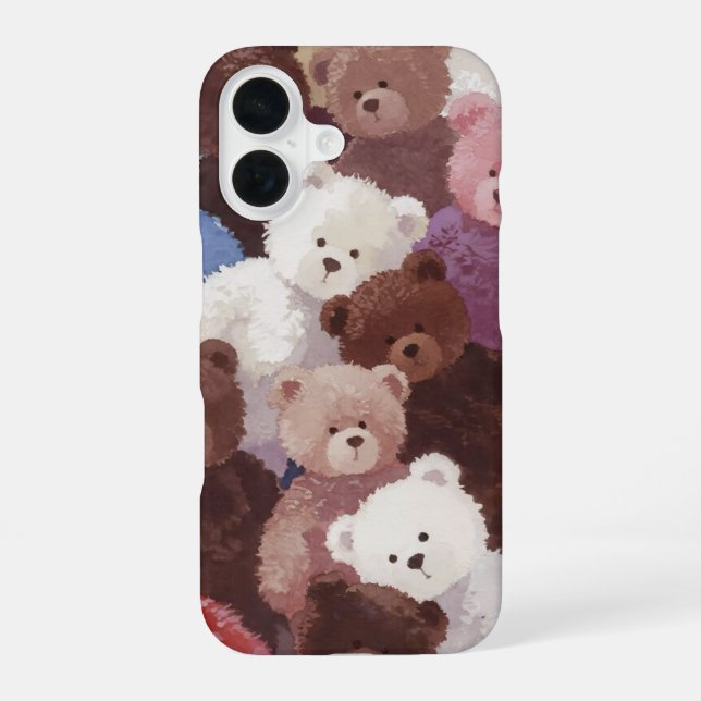 Cozy Teddy Bears Case (Back)