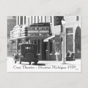 Cozy Theatre Postcard