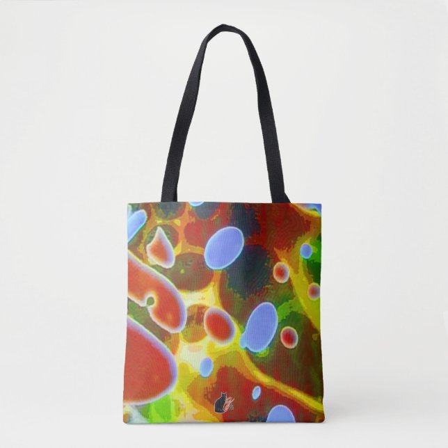 Cozy Undulations Tote Bag (Front)